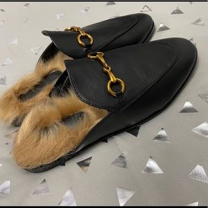 NEVER WORN Shein Fur Loafer, euro size 36